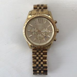 Michael Kors Gold Plated Watch